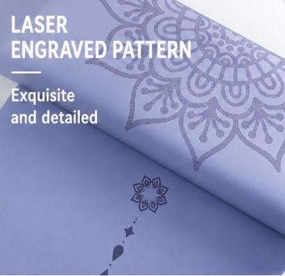 Laser engraved pattern detail